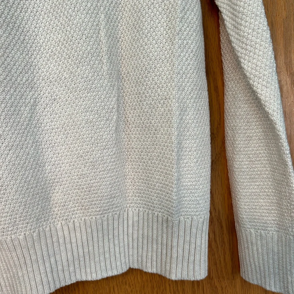 Democracy crochet sweater Large long sleeve top knit sweater lace crochet detail - Picture 9 of 14